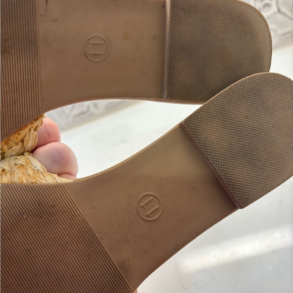 A New Day Tan Woven Slide Sandals - Picture 4 of 5